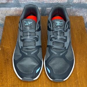 Reebok Black and Gray Athletic Shoes